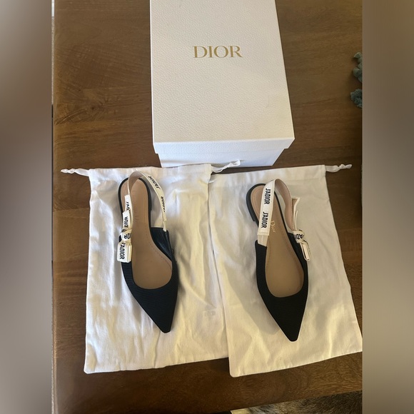 Dior Slingback Flat - Picture 1 of 8